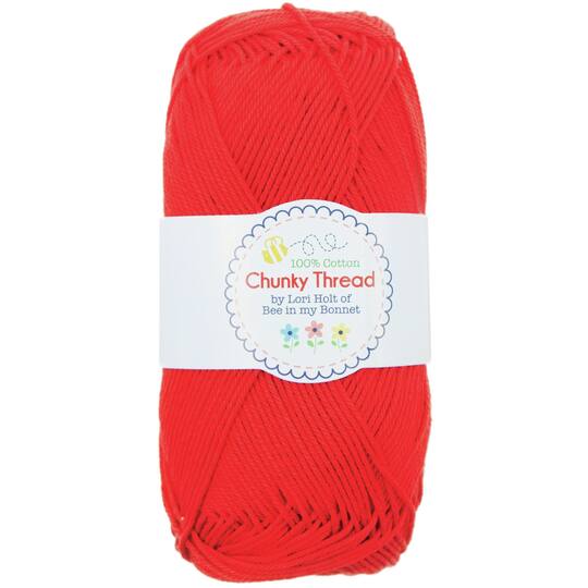 Riley Blake Lori Holt Chunky Thread in Red | 50 g | Michaels®